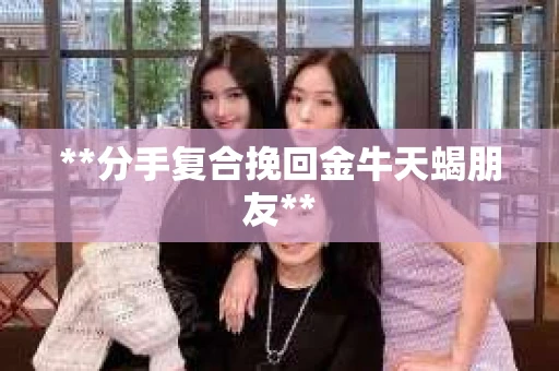 **分手复合挽回金牛天蝎朋友**