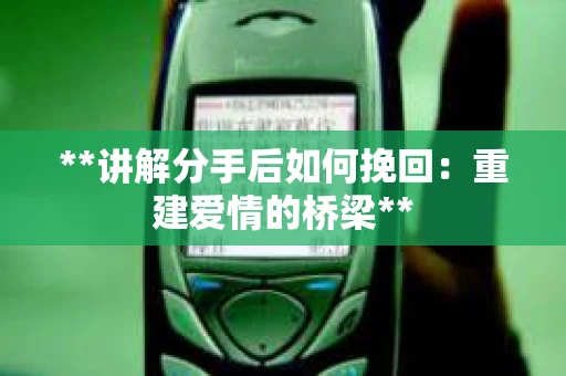 **讲解分手后如何挽回：重建爱情的桥梁**