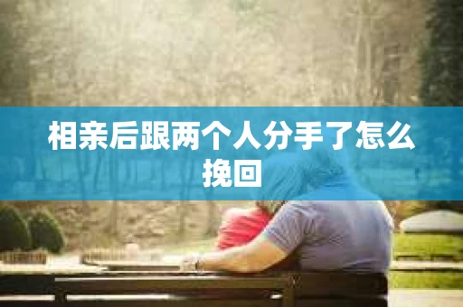 相亲后跟两个人分手了怎么挽回