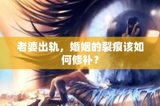 老婆出轨，婚姻的裂痕该如何修补？