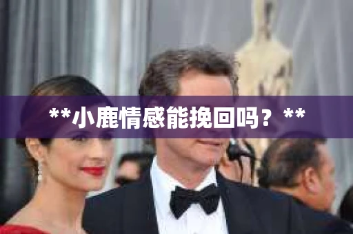 **小鹿情感能挽回吗？**