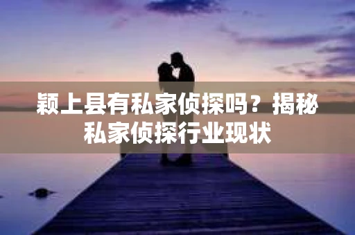 颖上县有私家侦探吗？揭秘私家侦探行业现状