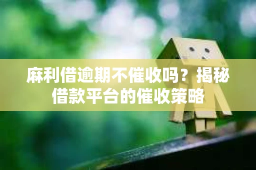 麻利借逾期不催收吗？揭秘借款平台的催收策略