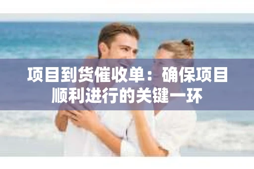 项目到货催收单：确保项目顺利进行的关键一环