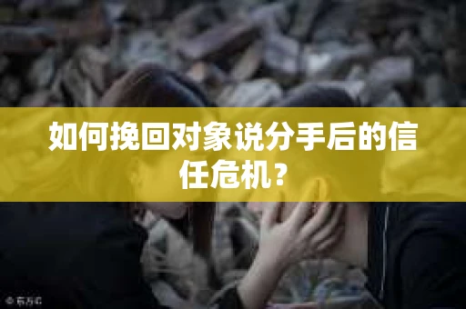 如何挽回对象说分手后的信任危机? 如何挽回对象说分手后的信任危机?