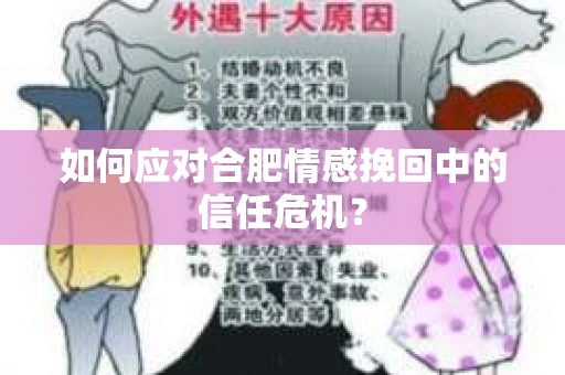 如何应对合肥情感挽回中的信任危机？