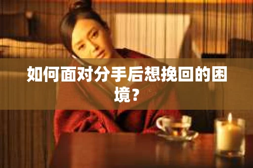 如何面对分手后想挽回的困境？