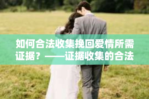 如何合法收集挽回爱情所需证据？——证据收集的合法有效方法论